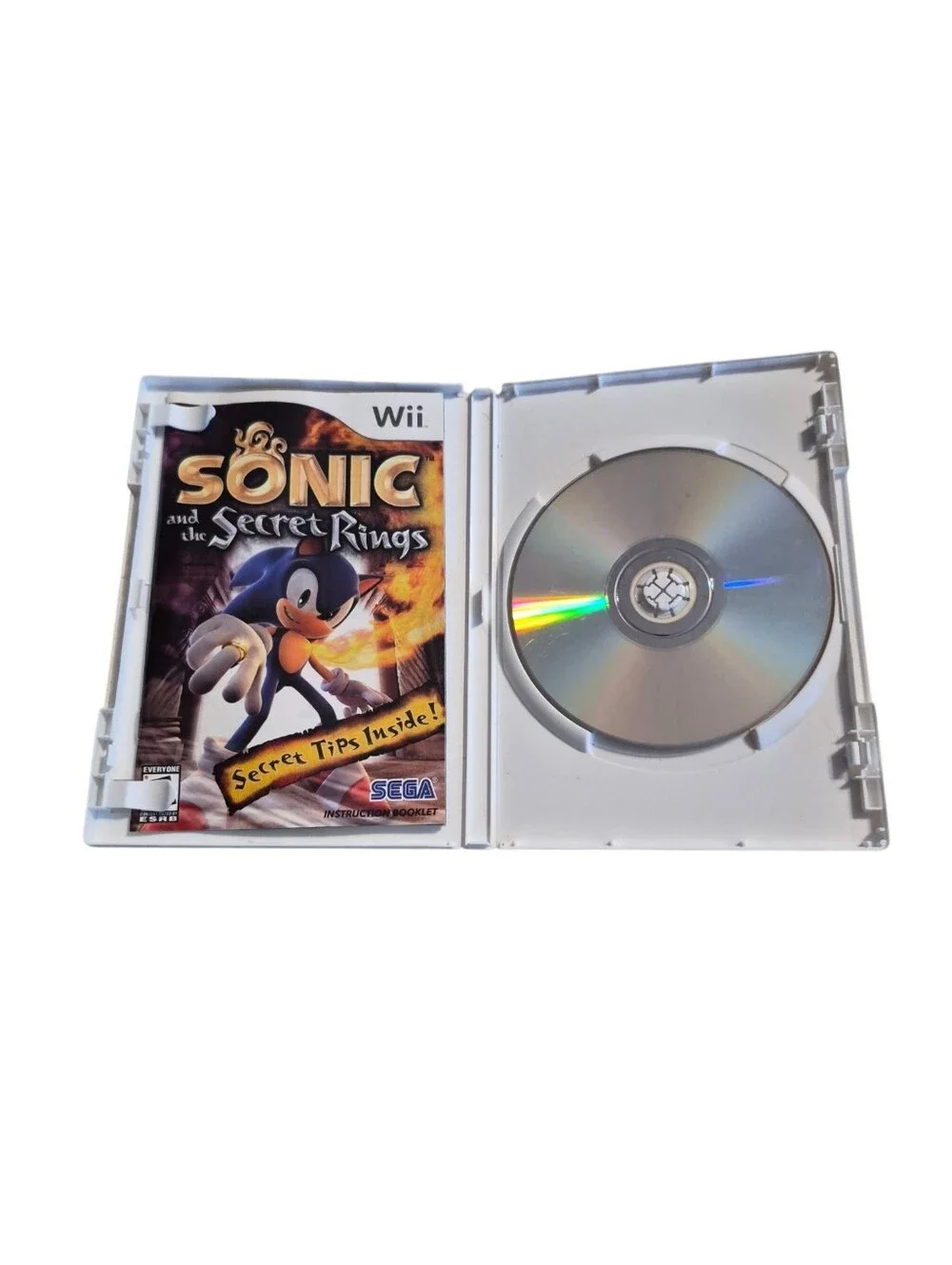 Sonic and the Secret Rings (Wii) Sega. Booklet Included 